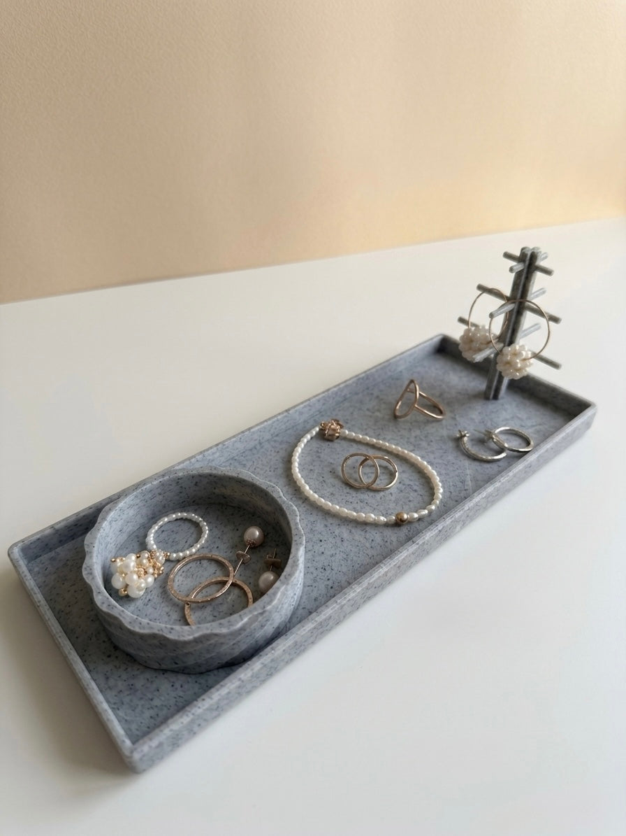Schmuckschalen-Set "Manunik" – 2-teilig